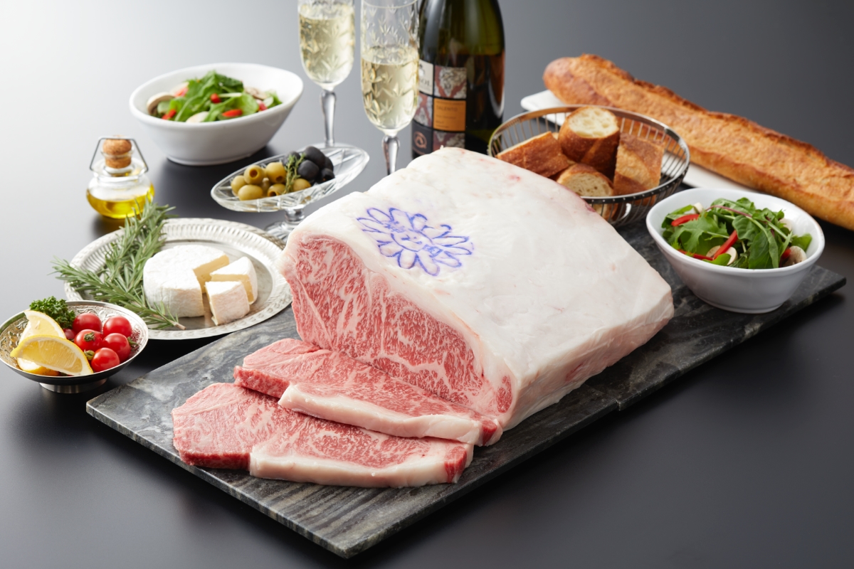 神戸ビーフの精肉写真