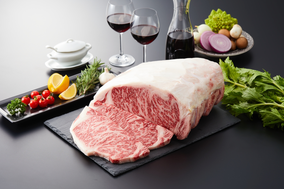 六甲和牛の精肉写真